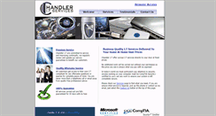 Desktop Screenshot of chandlerit.co.uk